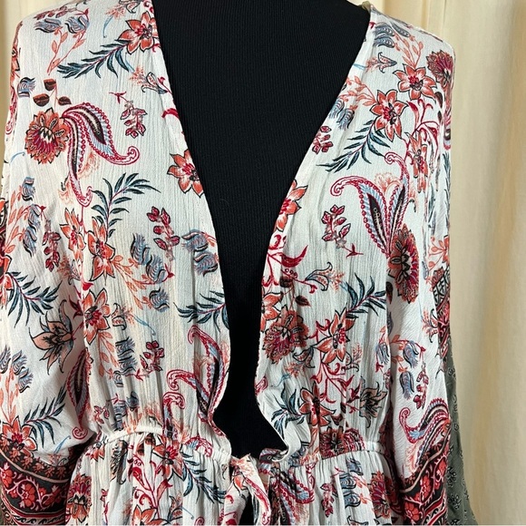 Love Tree Boho Kimono Size Large - Picture 3 of 7